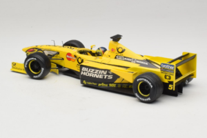 Jordan EJ10 H-H. Frentzen F1 Launch Edition 2000 Hot Wheels 1:18 29160 Metalli — kuva 5 / 6