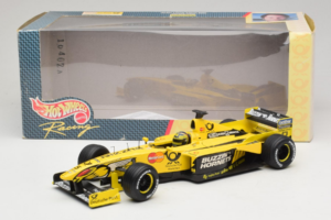 Jordan EJ10 H-H. Frentzen F1 Launch Edition 2000 Hot Wheels 1:18 29160 Metalli — kuva 6 / 6