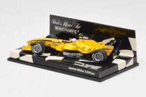 Jordan EJ15 Toyota R. Doornbos Test Driver F1 2005 Minichamps 1:43 400050039 Metalli — kuva 3 / 5