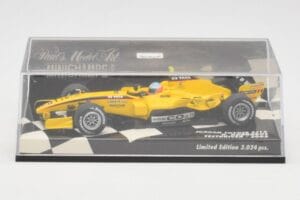 Jordan EJ15 Toyota R. Doornbos Test Driver F1 2005 Minichamps 1:43 400050039 Metalli — kuva 5 / 5