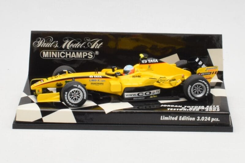 Jordan EJ15 Toyota R. Doornbos Test Driver F1 2005 Minichamps 1:43 400050039 Metalli