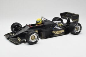 Lotus Renault 97T John Player Special #12 A. Senna Portuguese GP 1985 1st Victory Minichamps 1:12 540851292 Metalli — kuva 2 / 8