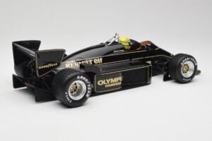 Lotus Renault 97T John Player Special #12 A. Senna Portuguese GP 1985 1st Victory Minichamps 1:12 540851292 Metalli — kuva 3 / 8