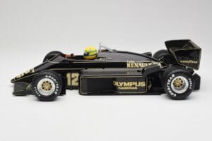 Lotus Renault 97T John Player Special #12 A. Senna Portuguese GP 1985 1st Victory Minichamps 1:12 540851292 Metalli — kuva 4 / 8