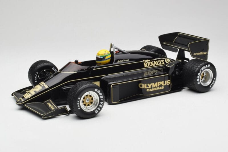 Lotus Renault 97T John Player Special #12 A. Senna Portuguese GP 1985 1st Victory Minichamps 1:12 540851292 Metalli