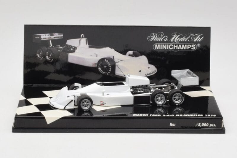March 2-4-0 Six Wheeler #12 F1 1976 Minichamps 1:43 436760699 Metalli