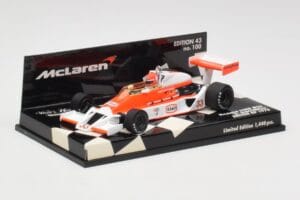McLaren Ford M26 B. Giacomelli British GP 1978 Minichamps 1:43 530784333 Metalli — kuva 2 / 5