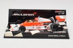 McLaren Ford M26 B. Giacomelli British GP 1978 Minichamps 1:43 530784333 Metalli