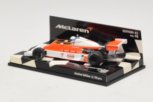McLaren M26 Ford J. Mass F1 1977 Minichamps 1:43 530774302 Metalli — kuva 3 / 5