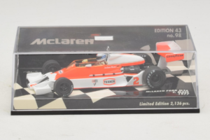McLaren M26 Ford J. Mass F1 1977 Minichamps 1:43 530774302 Metalli — kuva 5 / 5