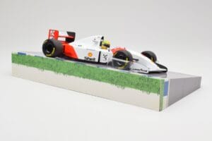 McLaren Ford MP4/8 #8 A. Senna Winner Australian GP 1993 Minichamps 1:18 543933838 Metalli — kuva 4 / 7