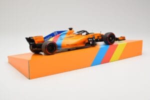 McLaren MCL33 Renault #14 F. Alonso Abu Dhabi GP 2018 Minichamps 1:18 533183914 Hartsi — kuva 3 / 7
