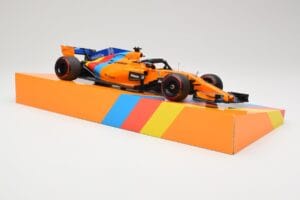 McLaren MCL33 Renault #14 F. Alonso Abu Dhabi GP 2018 Minichamps 1:18 533183914 Hartsi — kuva 4 / 7