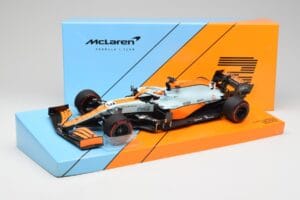 McLaren MCL35M #3 D. Ricciardo Monaco GP 2021 Minichamps 1:18 533212403 Metalli — kuva 6 / 6