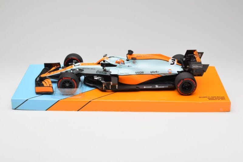 McLaren MCL35M #3 D. Ricciardo Monaco GP 2021 Minichamps 1:18 533212403 Metalli