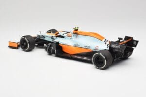 McLaren MCL35M #4 L. Norris Monaco GP 2021 Minichamps 1:18 530212404 Metalli — kuva 5 / 7