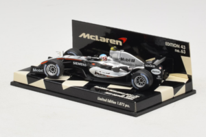 McLaren MP4-20 Mercedes A. Wurz F1 2005 Minichamps 1:43 530054355 Metalli — kuva 3 / 5
