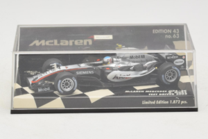 McLaren MP4-20 Mercedes A. Wurz F1 2005 Minichamps 1:43 530054355 Metalli — kuva 4 / 5