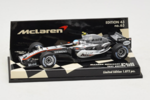 McLaren MP4-20 Mercedes A. Wurz F1 2005 Minichamps 1:43 530054355 Metalli