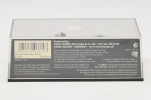 McLaren MP4-20 Mercedes A. Wurz F1 2005 Minichamps 1:43 530054355 Metalli — kuva 5 / 5