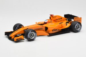 McLaren Mercedes MP4-20 G. Paffett F1 Test Car 2006 Minichamps 1:18 B66962342 Metalli