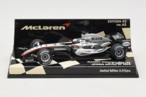 McLaren MP4-20 Mercedes #10 J.P. Montoya British GP Winner F1 2005 Minichamps 1:43 530054320 Metalli