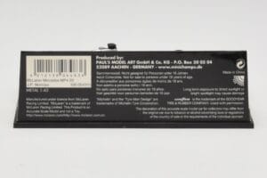 McLaren Mercedes MP4-20 #10 J-P. Montoya Race Car 2005 Minichamps 1:43 530054310 Metalli — kuva 4 / 5