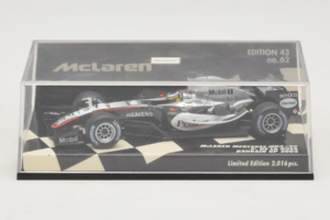 McLaren MP4-20 Mercedes P. de la Rosa F1 2005 Minichamps 1:43 530054315 Metalli — kuva 4 / 5