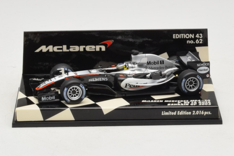 McLaren MP4-20 Mercedes P. de la Rosa F1 2005 Minichamps 1:43 530054315 Metalli