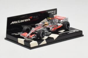 McLaren Mercedes MP4-22 #2 L. Hamilton Race Car 2007 Minichamps 1:43 530074302 Metalli — kuva 2 / 5
