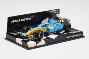 McLaren MP4-19B #5 D. Coulthard F1 2004 Minichamps 1:43 530044315 Metalli — kuva 3 / 5