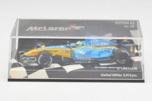 McLaren MP4-19B #5 D. Coulthard F1 2004 Minichamps 1:43 530044315 Metalli — kuva 5 / 5