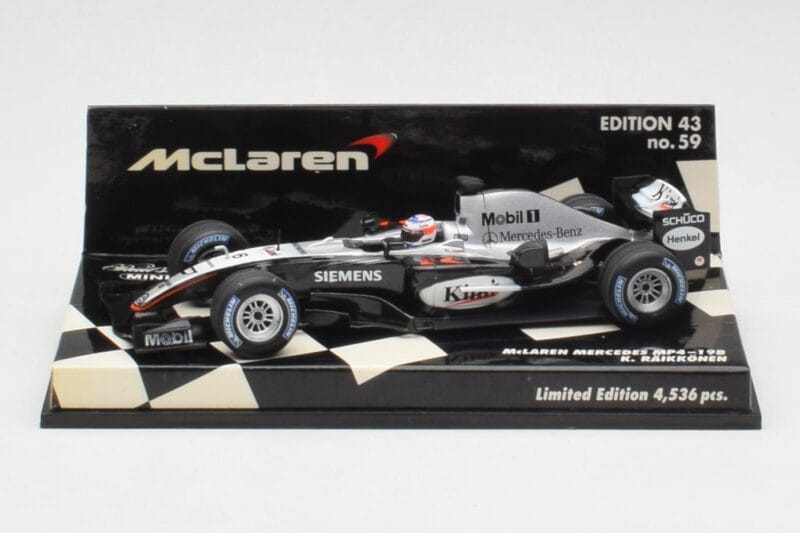 McLaren MP4-19B #6 K. Raikkonen F1 2004 Minichamps 1:43 530044316 Metalli