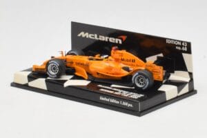 McLaren MP4/20 P. de la Rosa 2006 Minichamps 1:43 530064394 Metalli — kuva 3 / 5