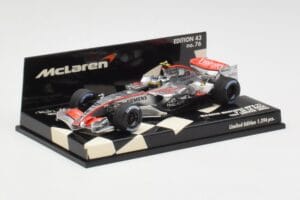 McLaren MP4-21 P. de la Rosa Test 2006 Minichamps 1:43 530064343 Metalli — kuva 3 / 5