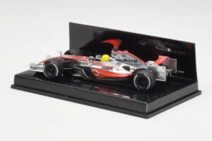 McLaren MP4-22 L. Hamilton F1 Showcar 2007 Minichamps 1:43 530074372 Metalli — kuva 2 / 5