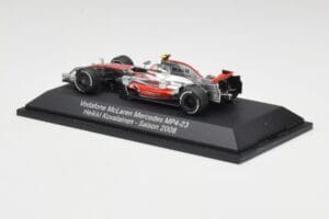 McLaren MP4-23 #23 H. Kovalainen F1 2008 Minichamps 1:43 B66962423 Metalli — kuva 3 / 4