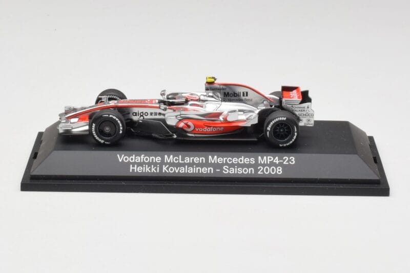 McLaren MP4-23 #23 H. Kovalainen F1 2008 Minichamps 1:43 B66962423 Metalli