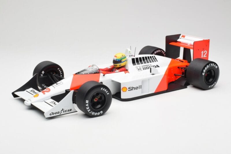 McLaren Honda MP4/4 Marlboro #12 A. Senna F1 World Champion 1988 Minichamps 1:12 540881212 Metalli