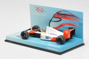 McLaren MP4/5 T. Sato Demonstration Run 2002 Minichamps 1:43 518020102 Metalli — kuva 3 / 5
