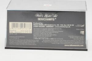 McLaren MP4/5 T. Sato Demonstration Run 2002 Minichamps 1:43 518020102 Metalli — kuva 4 / 5