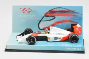 McLaren MP4/5 T. Sato Demonstration Run 2002 Minichamps 1:43 518020102 Metalli