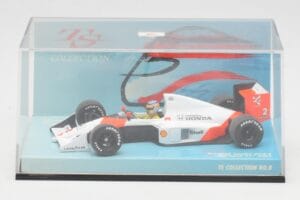 McLaren MP4/5 T. Sato Demonstration Run 2002 Minichamps 1:43 518020102 Metalli — kuva 5 / 5
