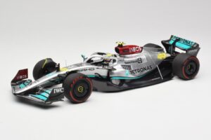 Mercedes AMG W13 E Performance Petronas #44 L. Hamilton Spanish GP 2022 Minichamps 1:18 110220044 Metalli