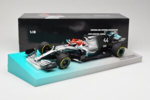 Mercedes AMG Petronas W10 EQ Power+ #44 L. Hamilton Monaco GP Winner 2019 Minichamps 1:18 113906644 Hartsi — kuva 7 / 7