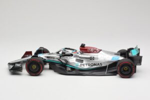Mercedes AMG W13 E Performance Petronas #63 G. Russell Brazilian GP 1st Win 2022 Minichamps 1:18 110222163 Hartsi — kuva 3 / 7