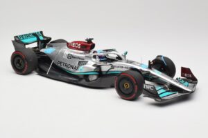 Mercedes AMG W13 E Performance Petronas #63 G. Russell Brazilian GP 1st Win 2022 Minichamps 1:18 110222163 Hartsi — kuva 4 / 7