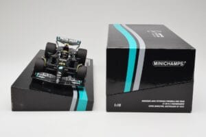 Mercedes AMG W14 E Performance Petronas #44 L. Hamilton Australian GP 2023 Minichamps 1:18 113230144 Hartsi — kuva 6 / 7