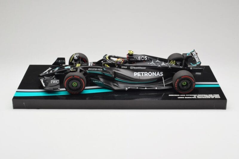 Mercedes AMG W14 E Performance Petronas #44 L. Hamilton Australian GP 2023 Minichamps 1:18 113230144 Hartsi