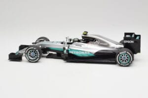 Mercedes AMG W07 #6 N. Rosberg Australia GP Winner 2016 Minichamps 1:18 110160006 Metalli — kuva 3 / 7